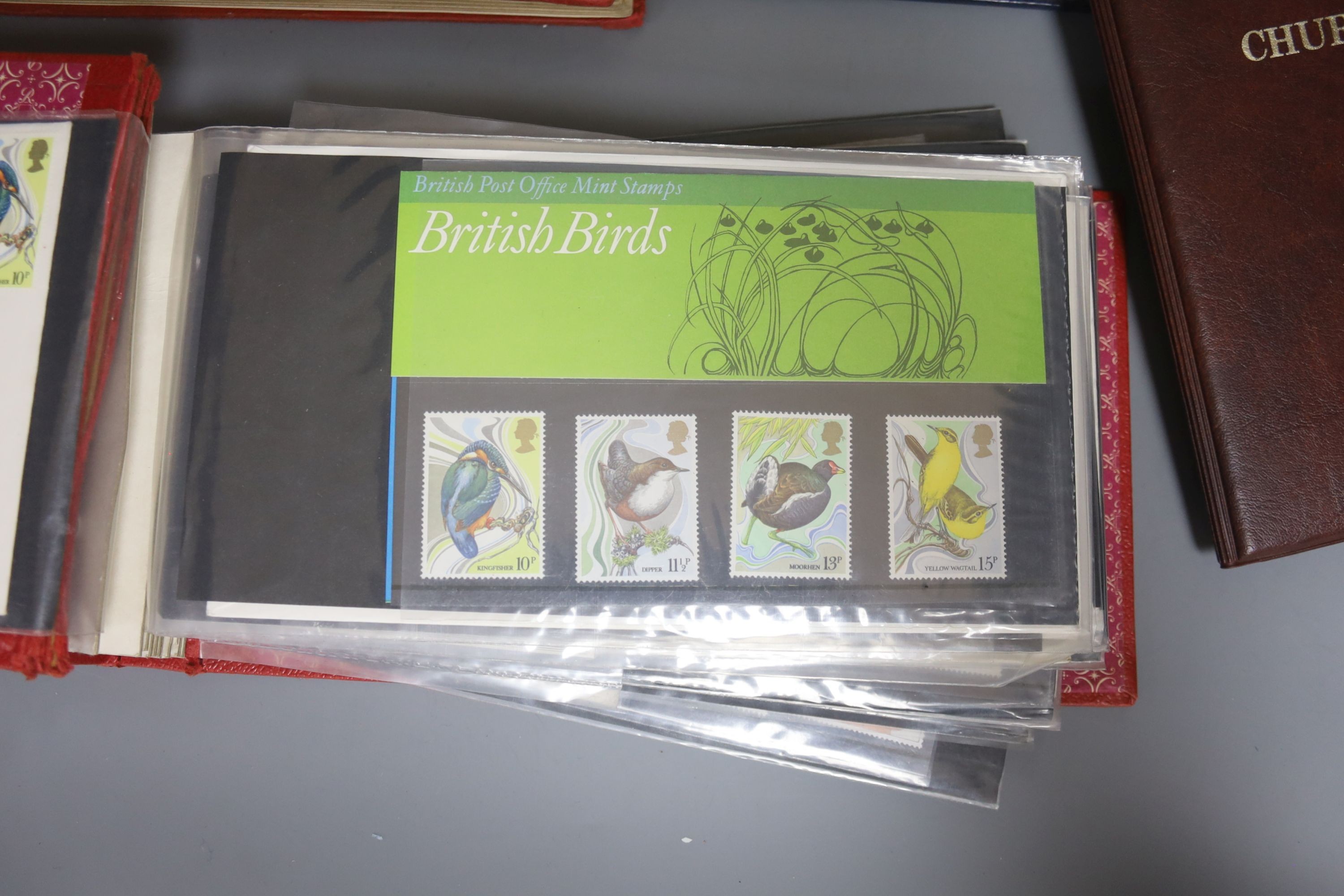 Great Britain presentation packs, First day covers and mint sets mostly 1970s-1980s